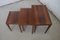 Vintage Danish Nesting Rosewood Tables by Severin Hansen, Image 5