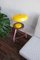 Vintage East German Yellow Table Lamp attributed to Veb Narva Leuchtenbau, 1960s 16