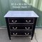 French Louis XVI Ebonised Chest of Drawers, 1910s 6