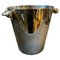 Italian Modernist Silver-Plated Wine Cooler in the style of Gio Ponti, 1970s, Image 1