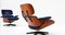 Lounge Chairs & Ottoman by Eames for Mobilier International, 1960s, Set of 3, Image 3