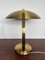 Brass Bauhaus Desk or Table Lamp by Egon Hillebrand for Hille, 1940s, Image 5
