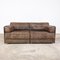 Vintage Brown Leather Patchwork Ds88 Sofa from de Sede, Set of 2, Image 5