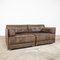 Vintage Brown Leather Patchwork Ds88 Sofa from de Sede, Set of 2 12