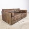 Vintage Brown Leather Patchwork Ds88 Sofa from de Sede, Set of 2 3