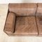 Vintage Brown Leather Patchwork Ds88 Sofa from de Sede, Set of 2, Image 7