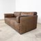 Vintage Brown Leather Patchwork Ds88 Sofa from de Sede, Set of 2, Image 4