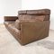 Vintage Brown Leather Ds76 Elemental Sofa from de Sede, Set of 2 4