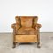 Sheep Leather Assen Wingback Armchair 5