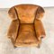 Sheep Leather Assen Wingback Armchair 6