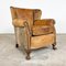 Sheep Leather Assen Wingback Armchair 1
