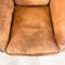 Sheep Leather Assen Wingback Armchair 7