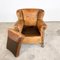 Sheep Leather Assen Wingback Armchair 8