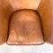 Vintage Sheep Leather Tub Venray Club Chair, Image 11