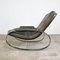 Vintage Italian Leather Rocking Chair, Image 4