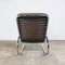 Vintage Italian Leather Rocking Chair 3
