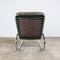 Vintage Italian Leather Rocking Chair, Image 3