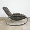 Vintage Italian Leather Rocking Chair 2
