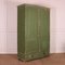 Large English Painted Pine Linen Wardrobe, 1850, Image 6