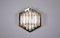 Lámpara de pared Prism al estilo de Venini, años 70, Imagen 3