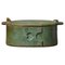 Antique Swedish Green Folk Art Bentwood Box, Image 1