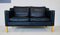 Vintage Danish 2-Seat Sofa in Leather by Stouby, 1970s, Image 1