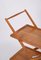 Cherry Wood and Metal Serving Bar Cart by Cesare Lacca, Italy, 1950s, Image 11