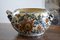 Large Antique French Faience Jardiniere by Gien, 19th Century 5