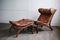 Vintage Skandi Lounge Chair with Ottoman by Arne Norell for Arne Norell AB 3