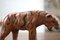Statuetta Tiger piccola rivestita in pelle, inizio XX secolo, Immagine 7