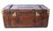 Vintage English Steamer Trunk Box 2