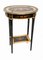 French Empire Style Oval Lacquer Side Tables, Set of 2, Image 3