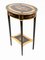 French Empire Style Oval Lacquer Side Tables, Set of 2, Image 7