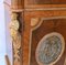 Französische Empire Side Cabinets mit Bronzeplatten und Marmorplatte, 2 . Set 12