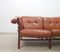 Vintage Swedish Ilona Leather Sofa by Arne Norell for Aneby Möbler 5