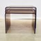 Nesting Tables in Acrylic Glass by Michel Dumas, 1970s, Set of 3 3