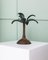 Palm Candlestick in Metal, Italy, 1970s 2