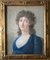 Portrait of Woman, 18th Century, Pastel, Framed 1