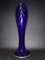 Art Deco Vasen aus blauem & goldenem Porzellan von Maurice Pinon Heuze, 1920, 2er Set 4