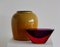 Versenkte Sommerso Tasse Vase von Flavio Poli, 1960er 3