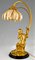 Französische Jugendstil Lampe aus vergoldeter Bronze von Maurice Bouval, 1906 3