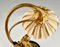 Lampada Art Nouveau in bronzo dorato di Maurice Bouval, Francia, 1906, Immagine 6