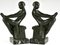 Art Deco Bookends by Max Le Verrier Original, 1930, Set of 2, Image 3