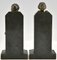 Art Deco Bronze Bookends by Raoul Benard, 1930, Set of 2 9