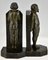 Art Deco Bronze Bookends by Raoul Benard, 1930, Set of 2, Image 3