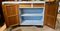 Black & White Painted Sideboard, 1940s, Image 13