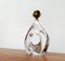 Mid-Century French Glass Table Lamp from Daum, 1960s 1