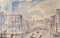 Bruno Martini, Gondoliers à Venise, Acuarela sobre papel, Enmarcado, Imagen 1