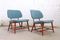 Swedish Te-Ve Easy Chairs by Alf Svensson for Ljungs Industrier AB, 1950s, Set of 2 1