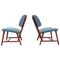 Easy Chairs Te-Ve par Alf Svensson pour Ljungs Industrier AB, Suède, 1950s, Set de 2 7